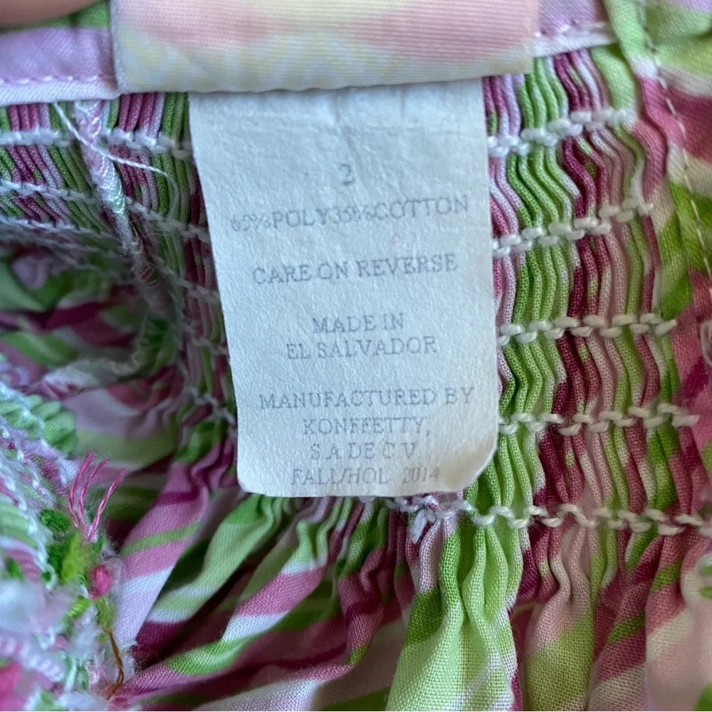 Smocked Christmas Dress Southern Sunshine Kids - Picture 10 of 11